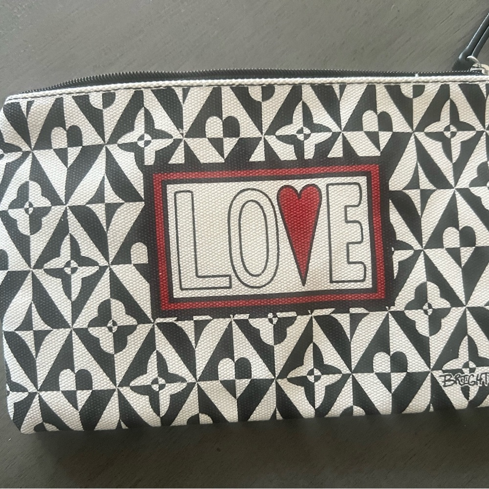Brighton LOVE zip pouch - Picture 2 of 3